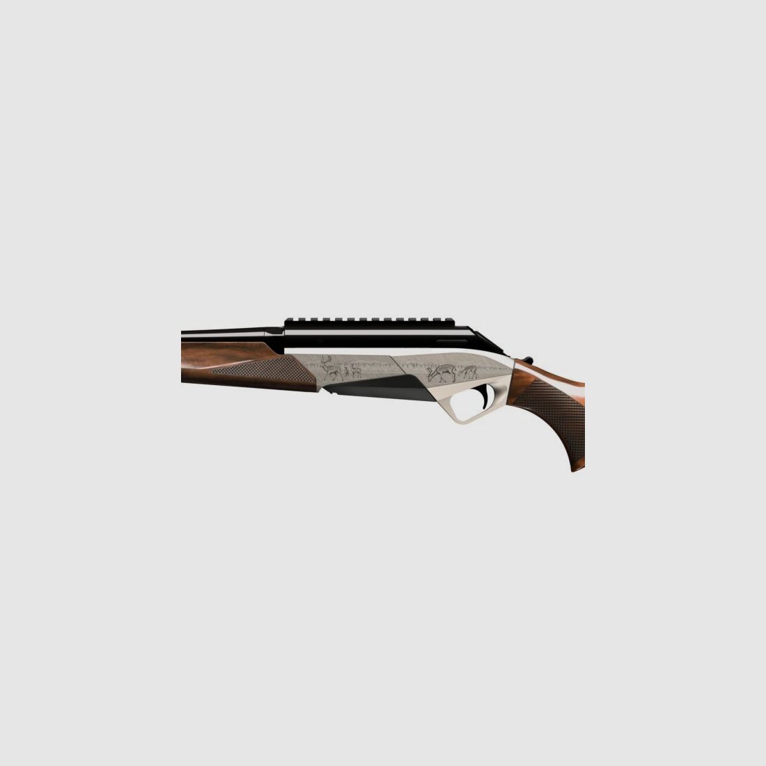 Fucile a Otturatore Benelli Lupo Wood Deluxe Canne 56cm, immagine 3 di 4