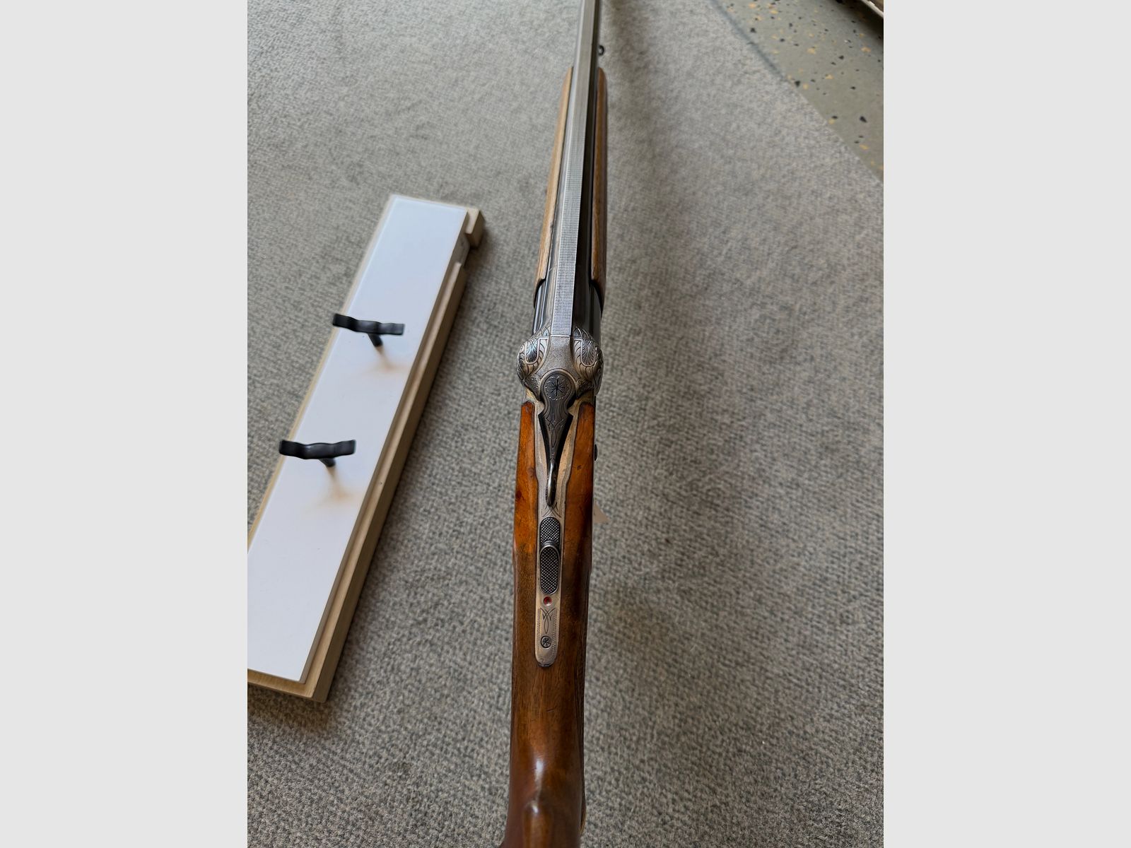 Heym double-barrel shotgun with ejector 16/70