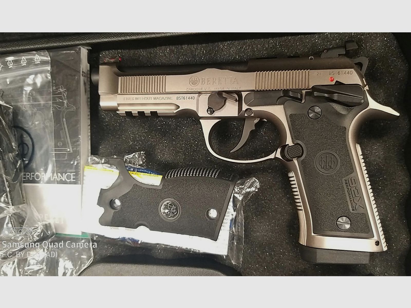 BERETTA 92 X PERFORMANCE PROD. OPTIC READY Kal. 9X19, Bild 2 von 4