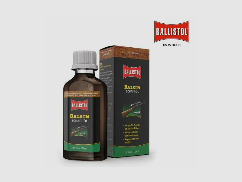 BALSIN Schaftöl dunkelbraun 50ml
