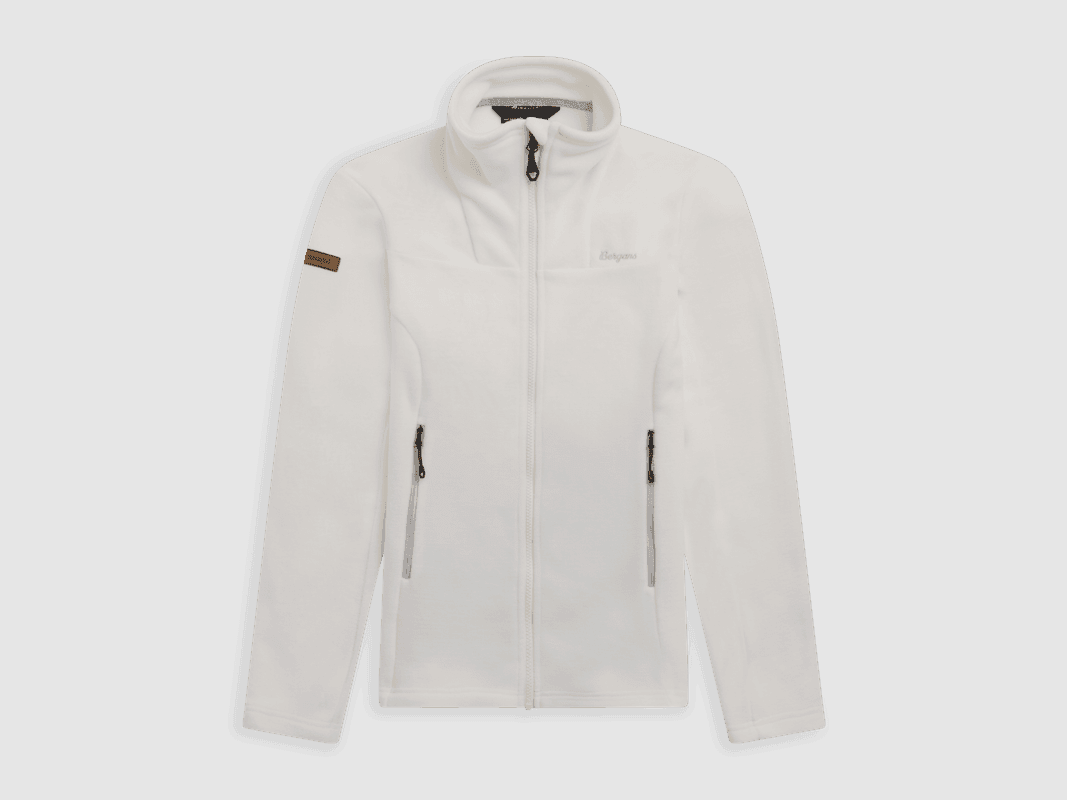 Bergans Hareid Fleece Jacket Women Vanilla White XL