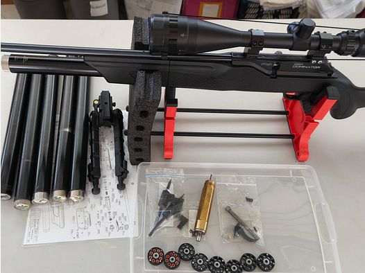 Walther Dominator 1250 mit sehr viel Zubehör