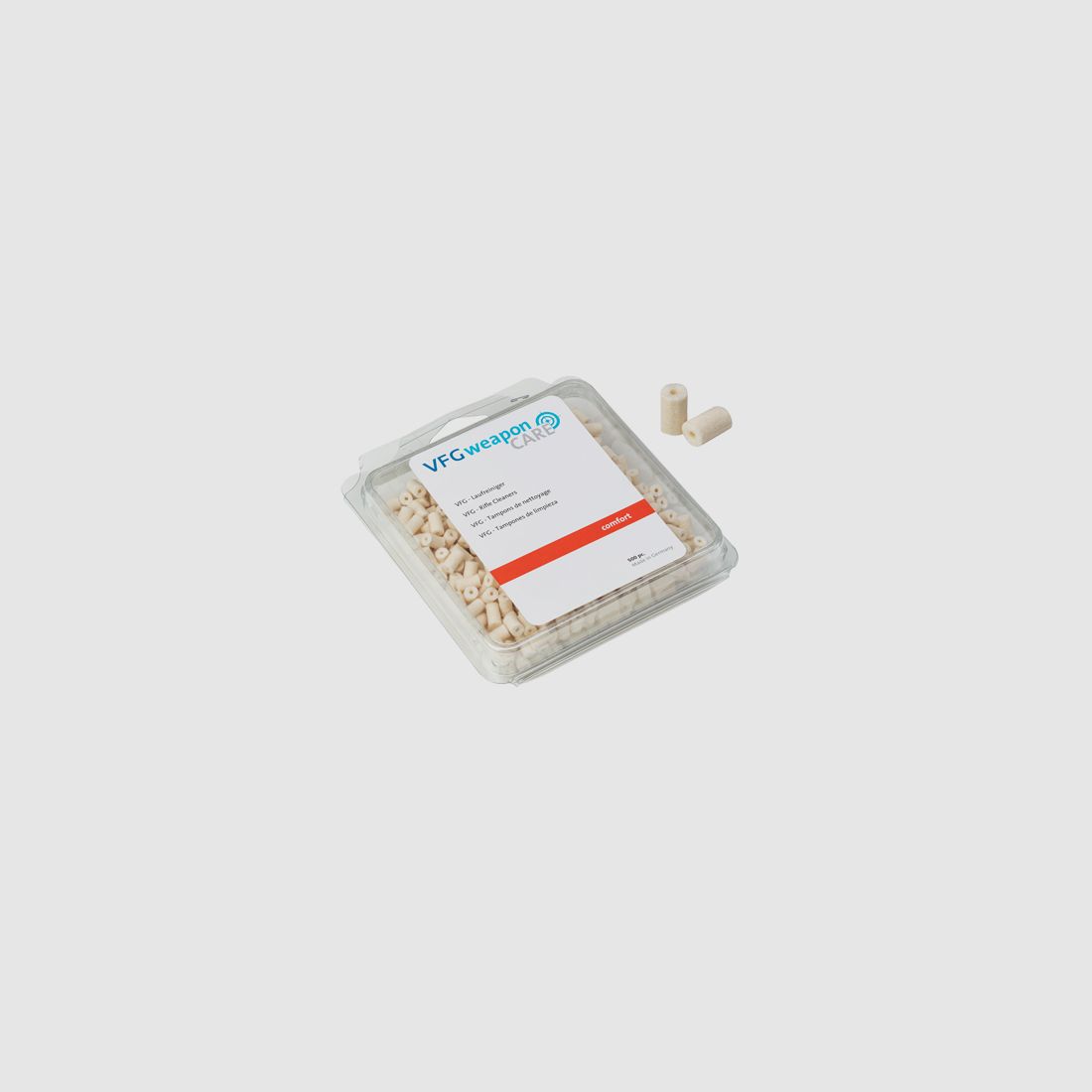 Filz Laufreiniger Comfort – Kaliber Reiniger: 6 mm (Großpackung)