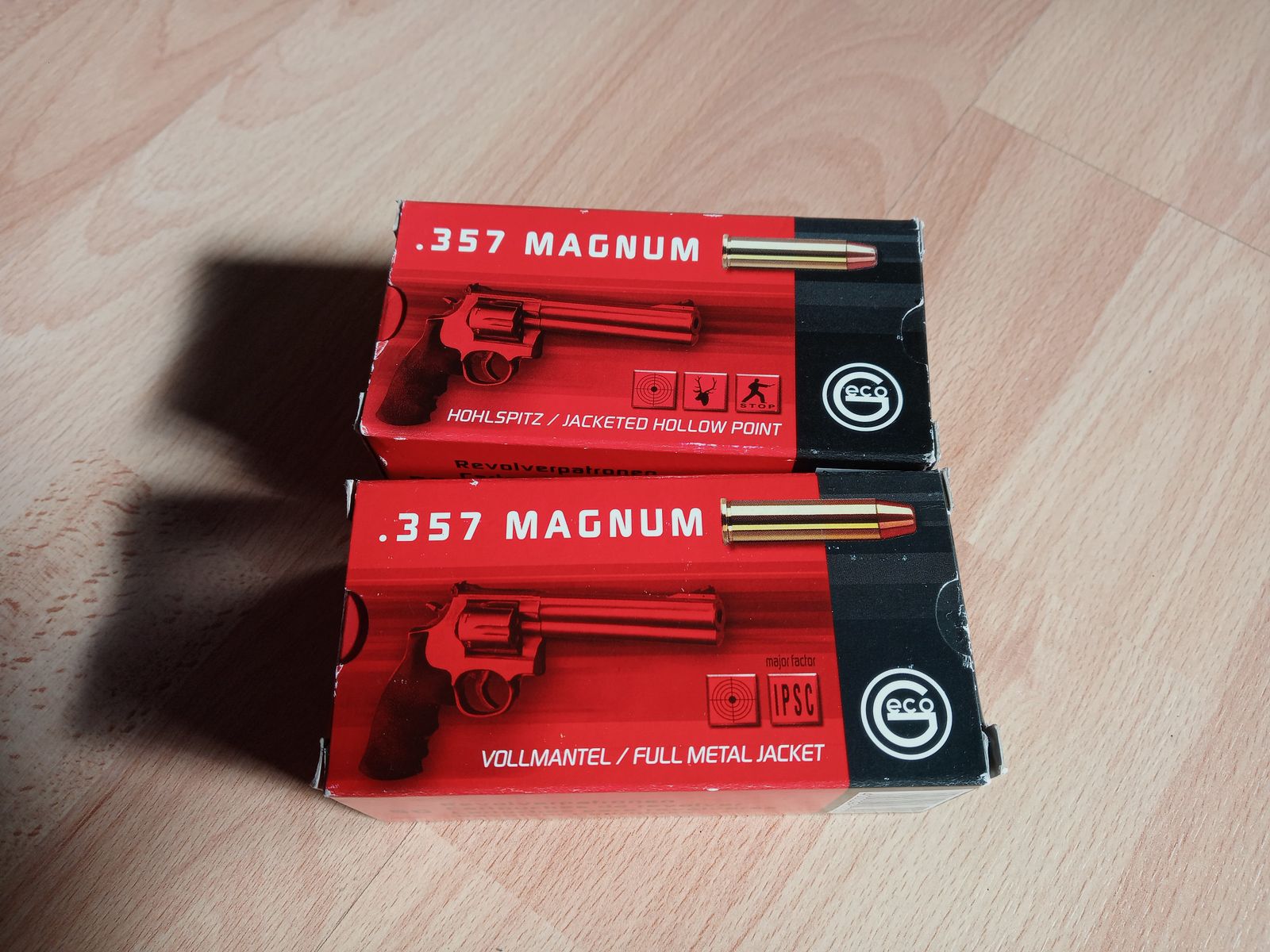 2x Geco .357 Mag 