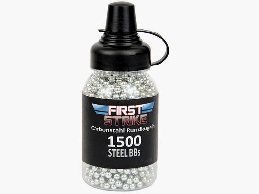 ESC First Strike Billes en acier 1500 pcs. 4,5 mm (Premium) Munitions Diabolo