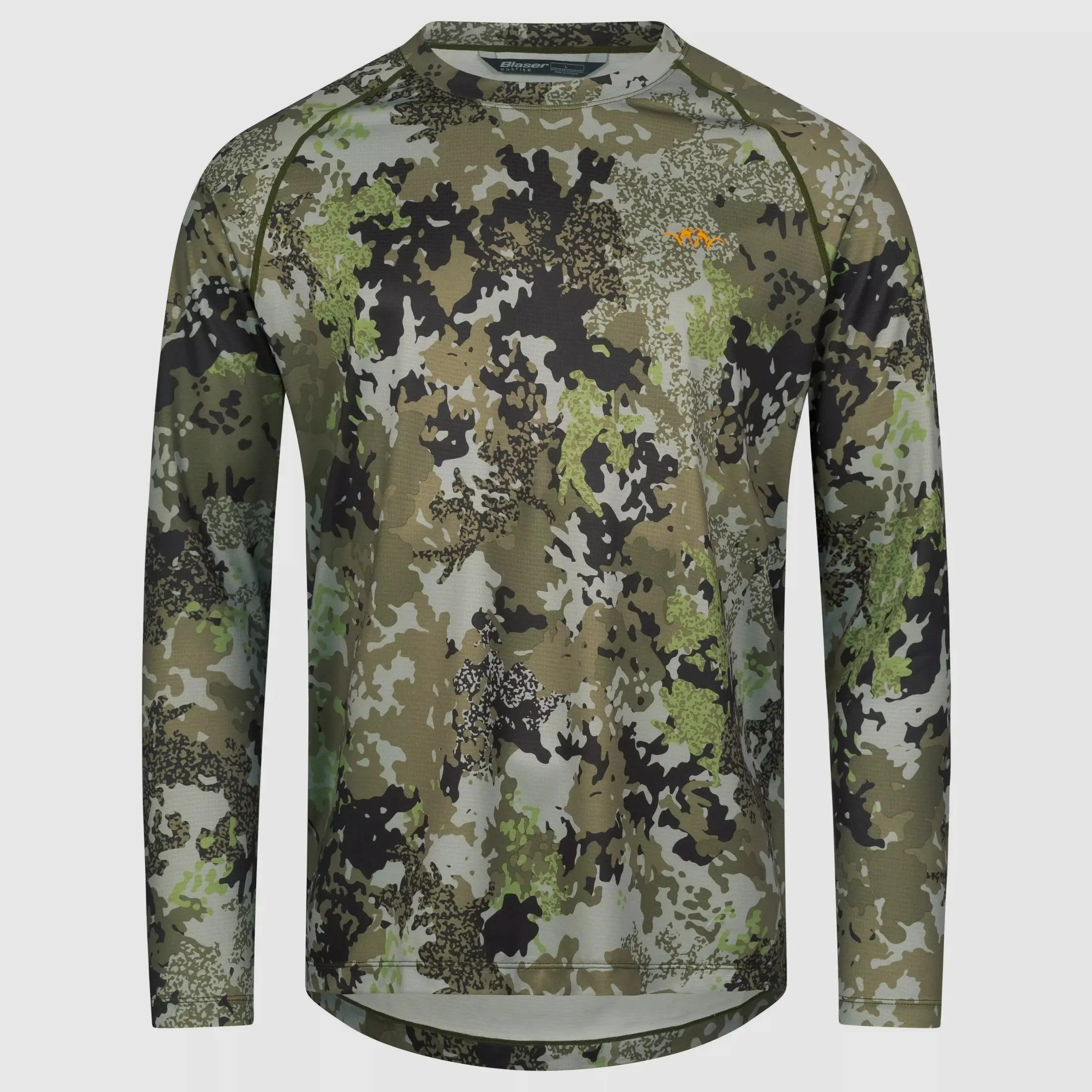 Blaser Męska Koszula Tech z Długim Rękawem 23 Hun Tec Camo, zdjęcie 1 z 8