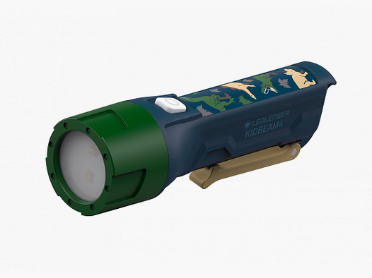 Ledlenser 502754 Kidbeam4 Taschenlampe Green Weiß Rot Grün Blau mit Blinkfunktion