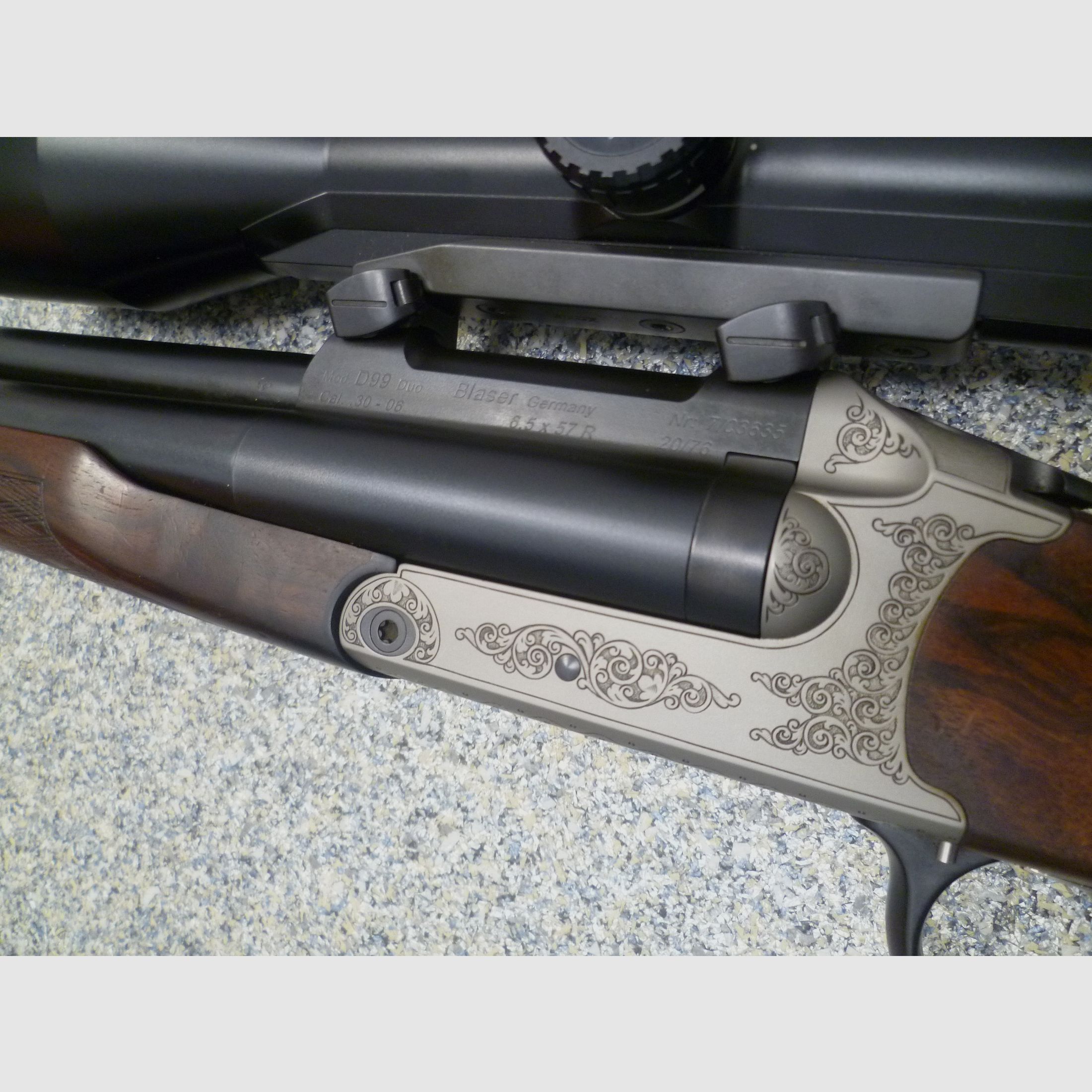 Drilling Blaser D99 Duo 6,5x57R & .30-06 Spring. & 20/76