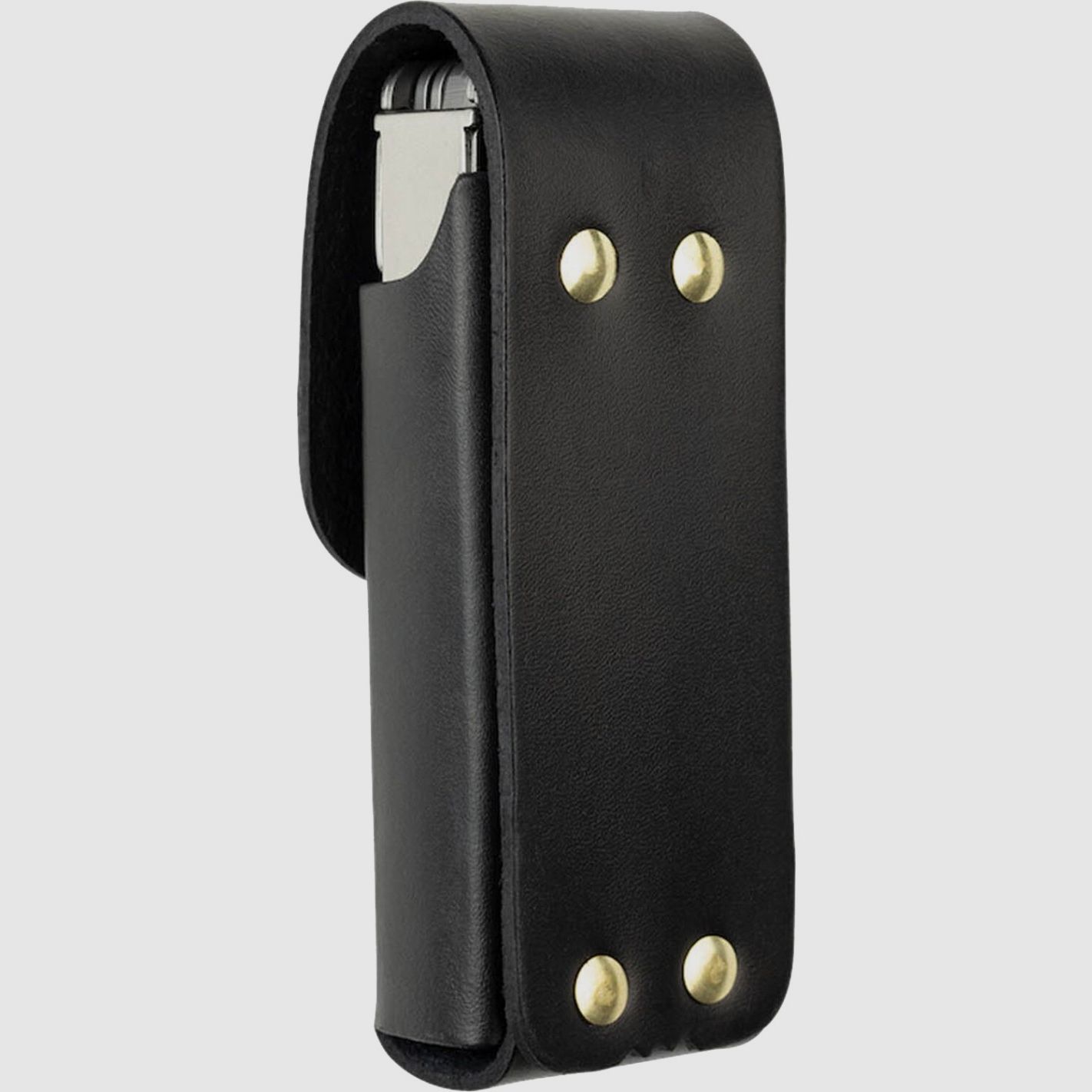 Leatherman Holster aus Leder schwarz groß, Bild 2 von 3