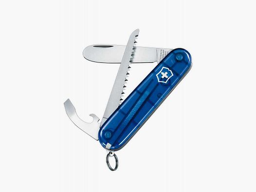 Victorinox pocket knife transparent/blue My First Vx