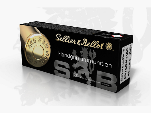 S&B 460 S&W Magnum JHP 255gr