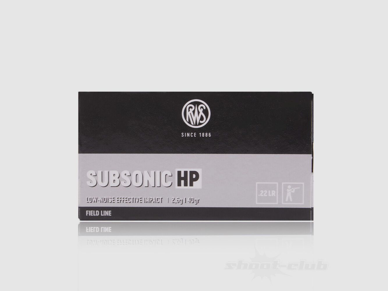 RWS Subsonic HP 40grs 50St .22lr, image 1 sur 3