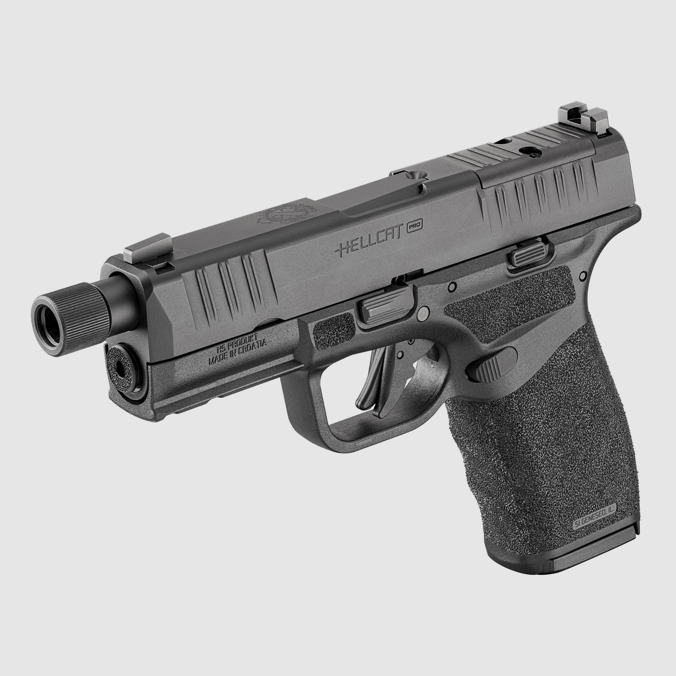 Pistolet Springfield HELLCAT PRO OSP TB 9mm noir, image 6 sur 9
