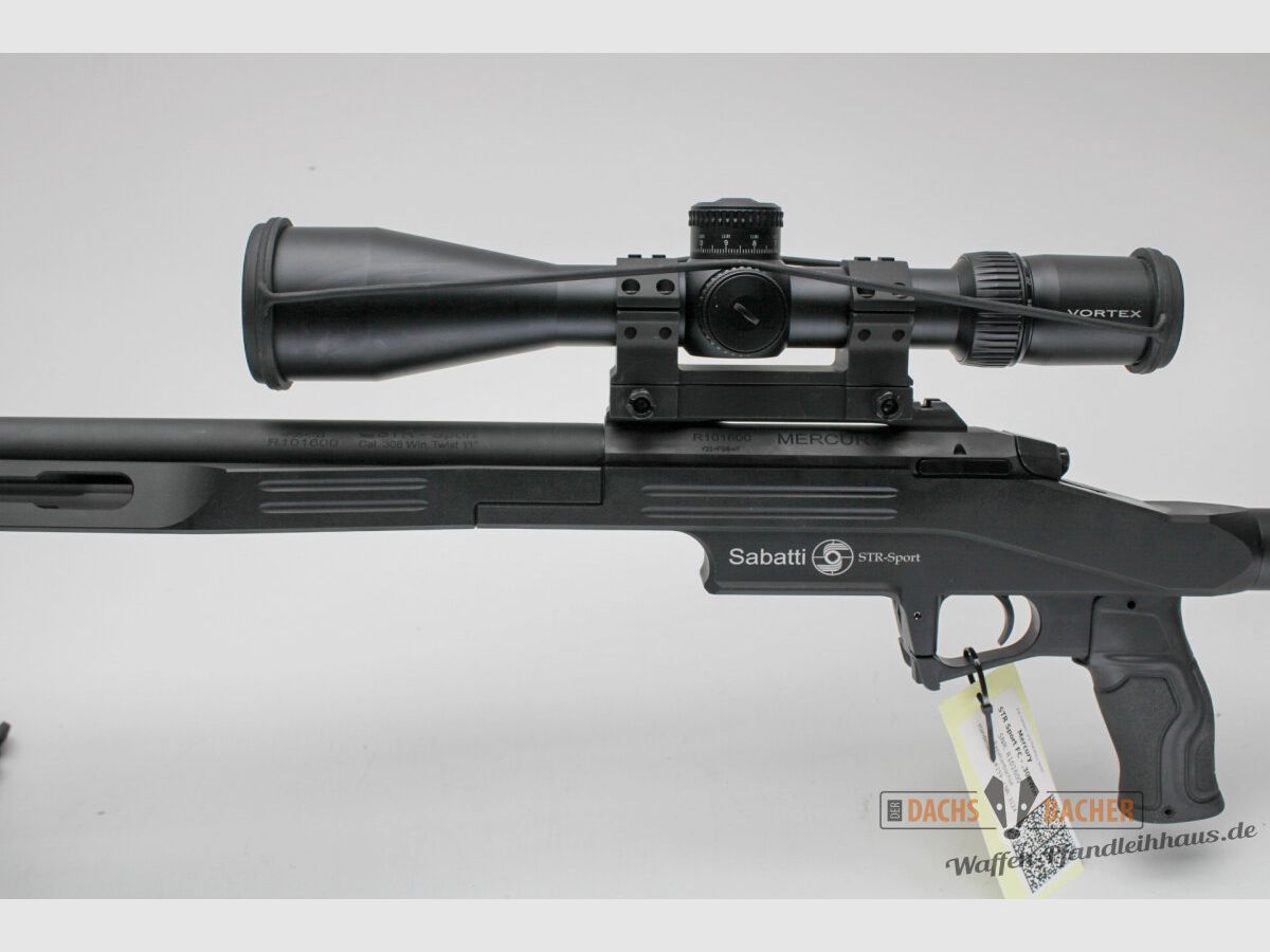 Rep. carabine Mercury STR Sport FC noire cal. .308 Win avec Vortex 5-25x56 et filetage