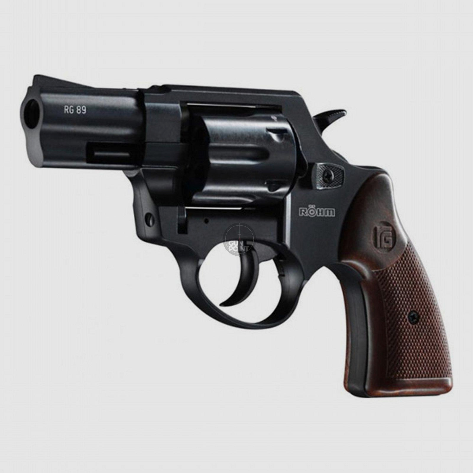 Schreckschuss - Gas Signal Revolver - RHM RG 89 - brniert