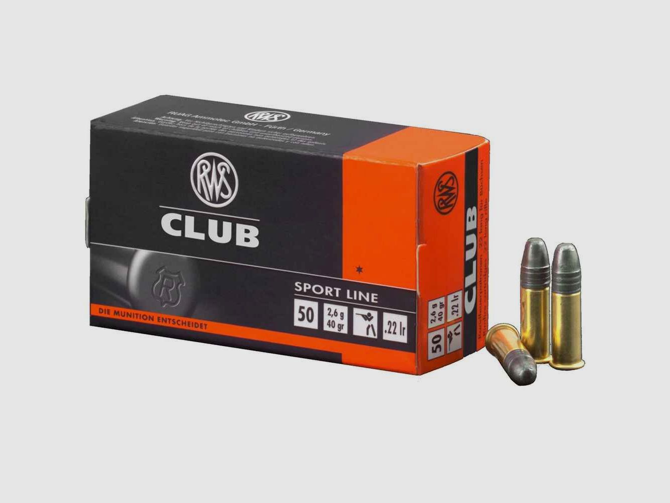 .22 lfb Club 2,6g/40grs. RWS