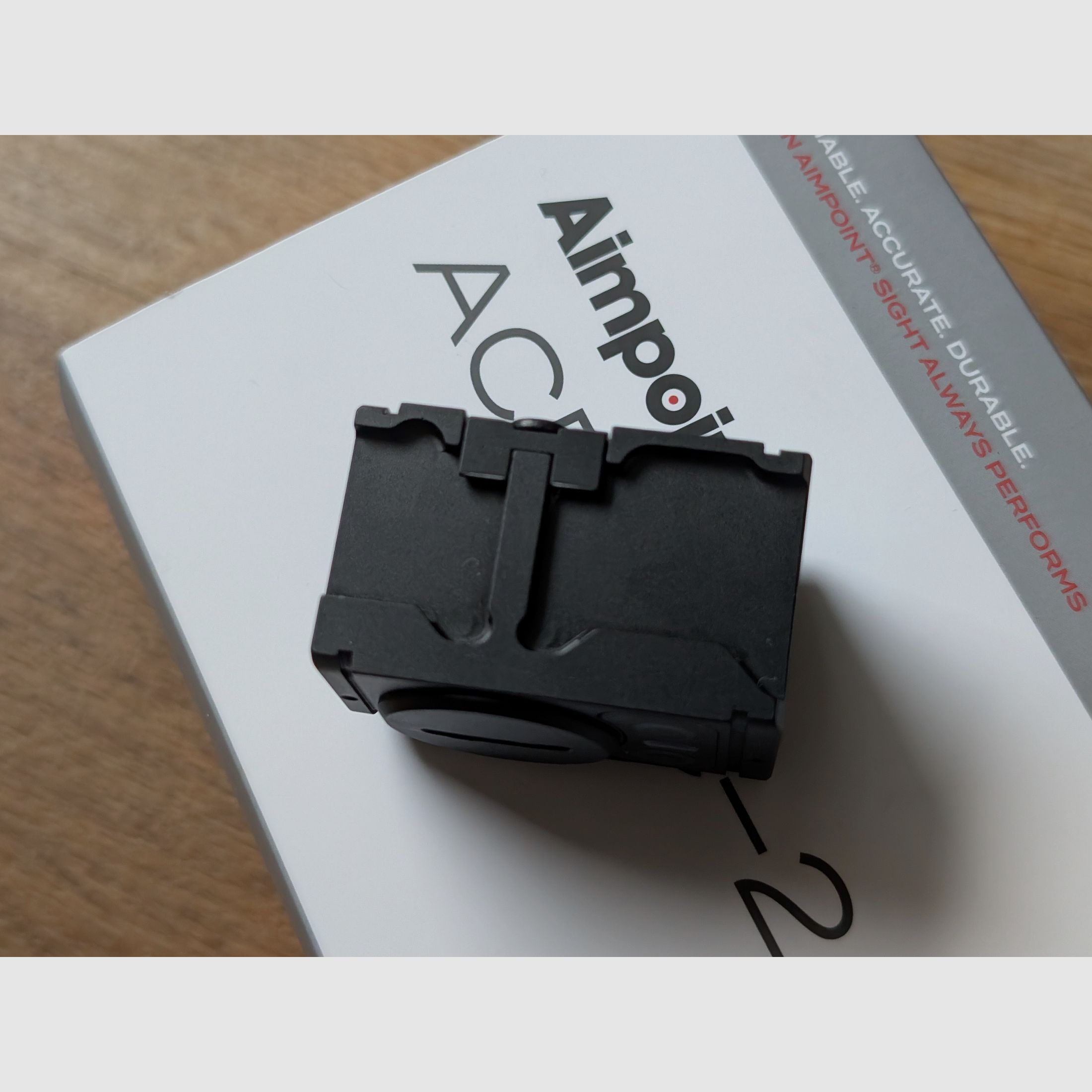 Two months old Aimpoint ACRO C-2 with receipt