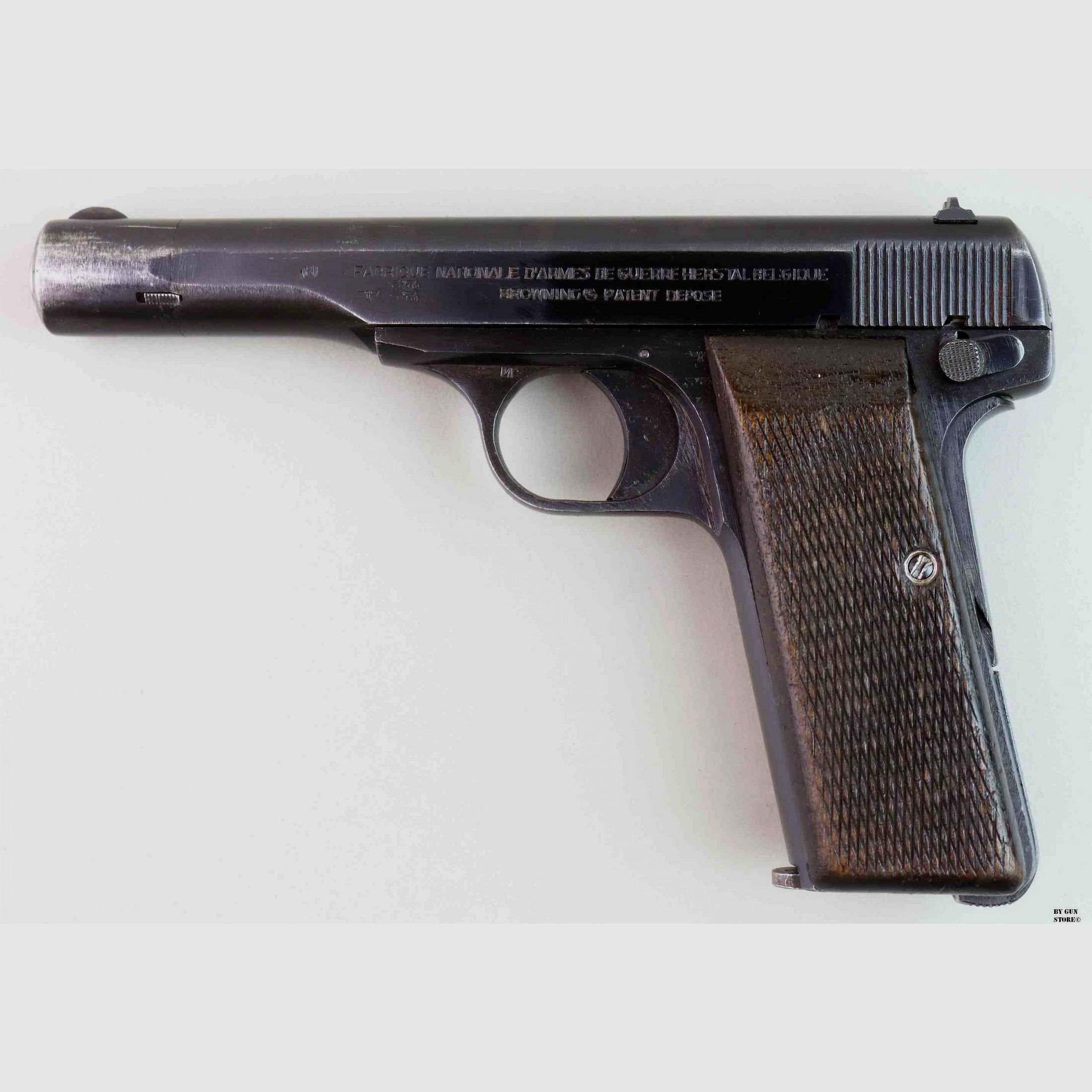 Pistool F.N. Browning mod. 10/22 kal. 7,65 mm WaA140 mat. 73738, afbeelding 1 van 8