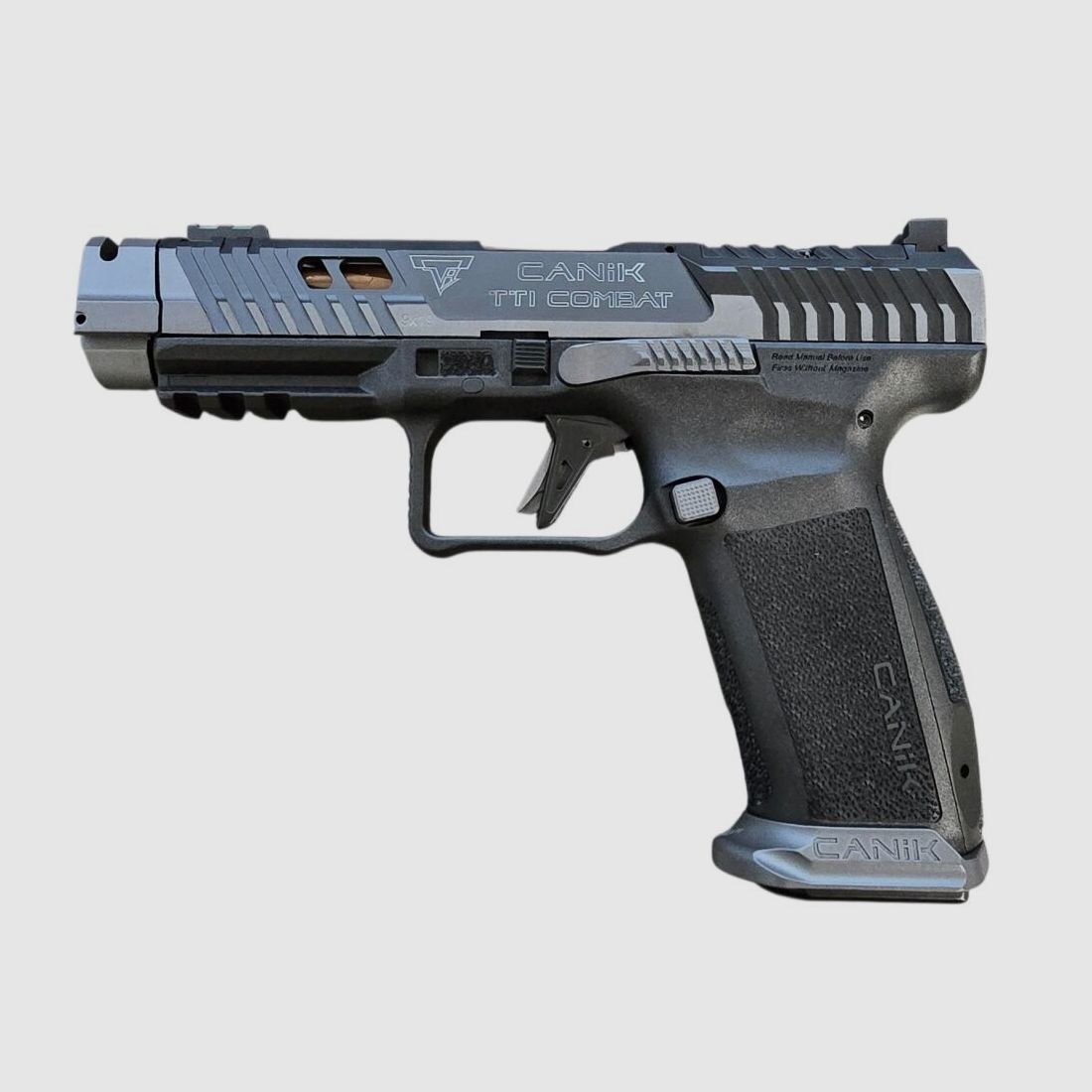 Canik TTI Combat Grey halbautomatische Pistole Taran Tactical sofort verfügbar, Versand +25€