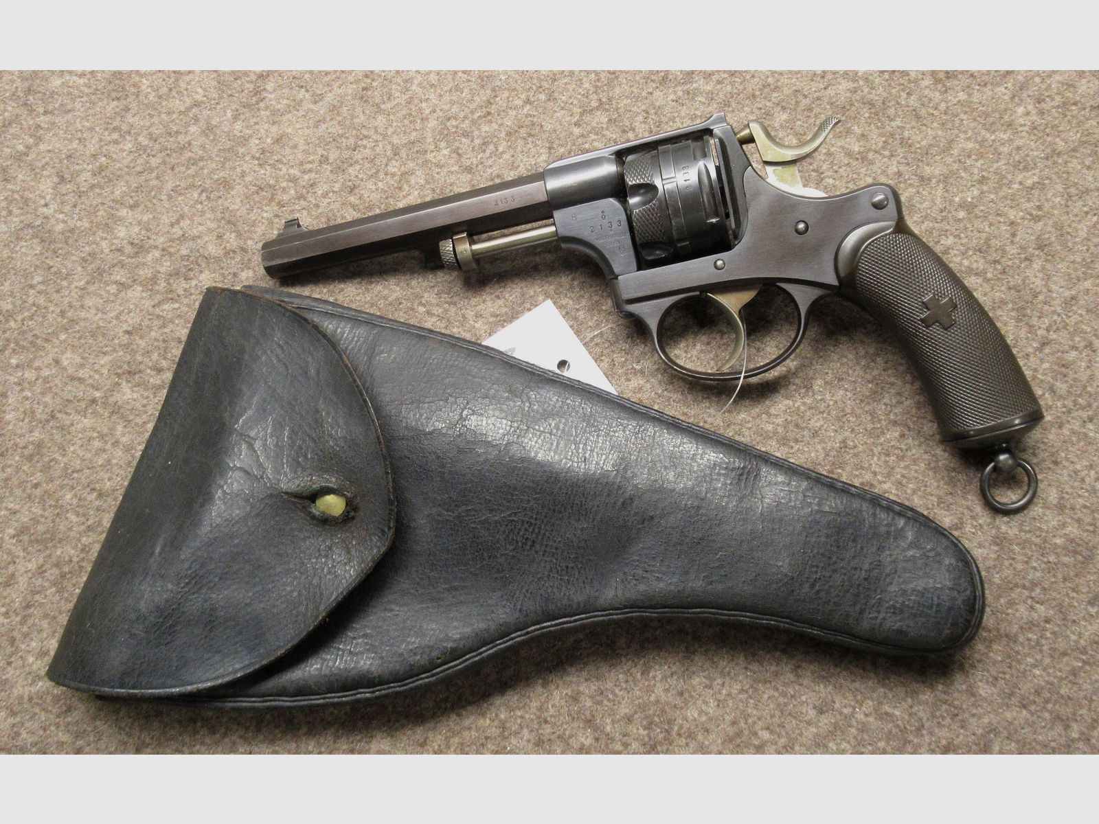 AB-45 revolver W+F mod. 1878 cal. 10.4mm, immagine 4 di 4