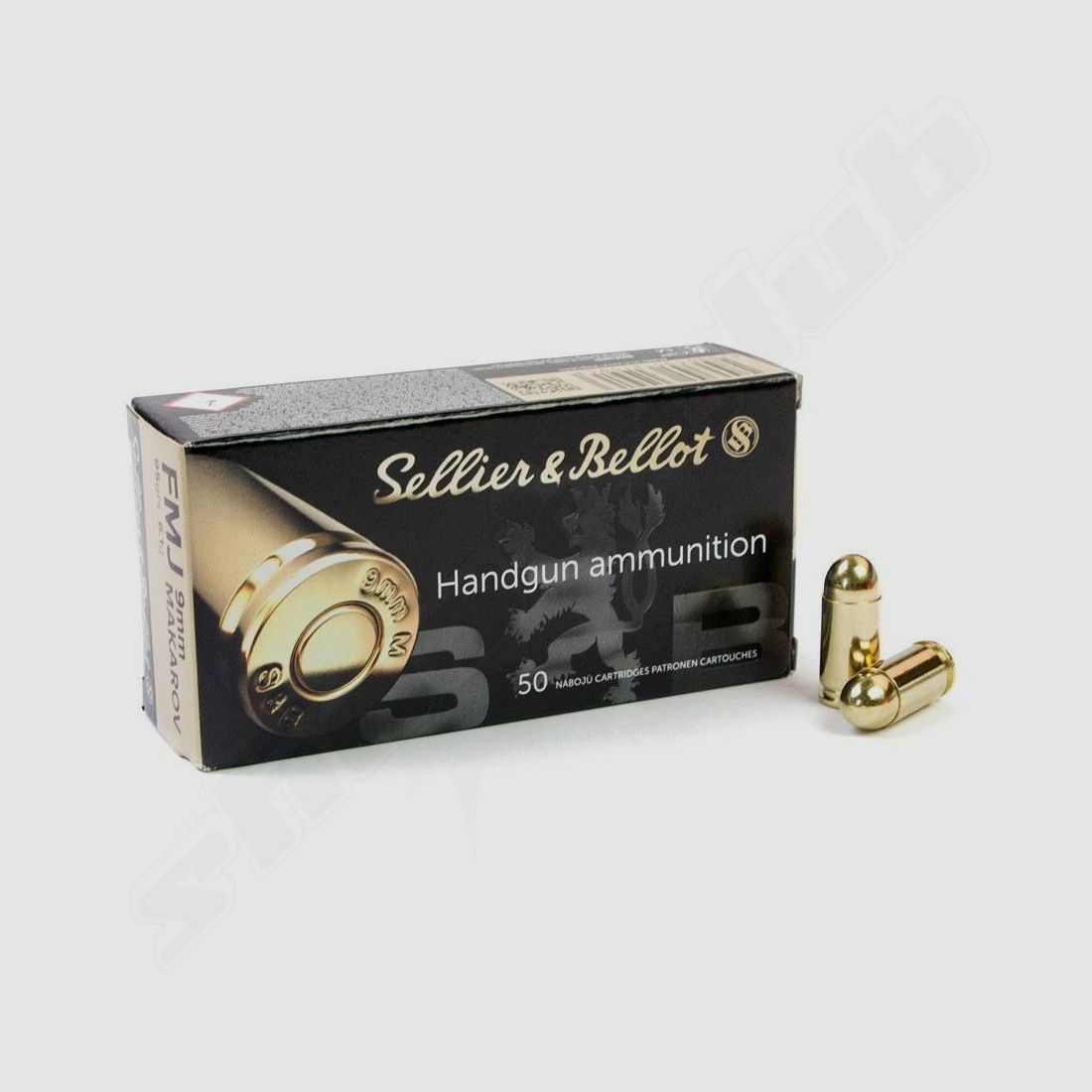 Sellier & Bellot FMJ 96grs 50Stk. 9mmMakarov