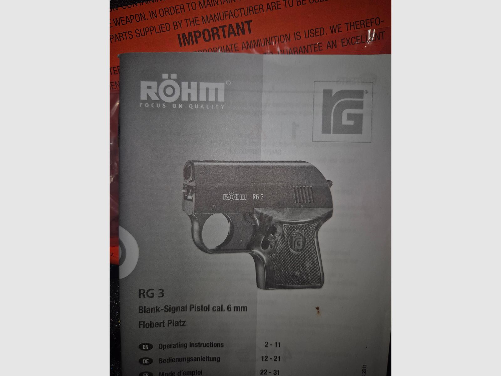 RÖhm RG3