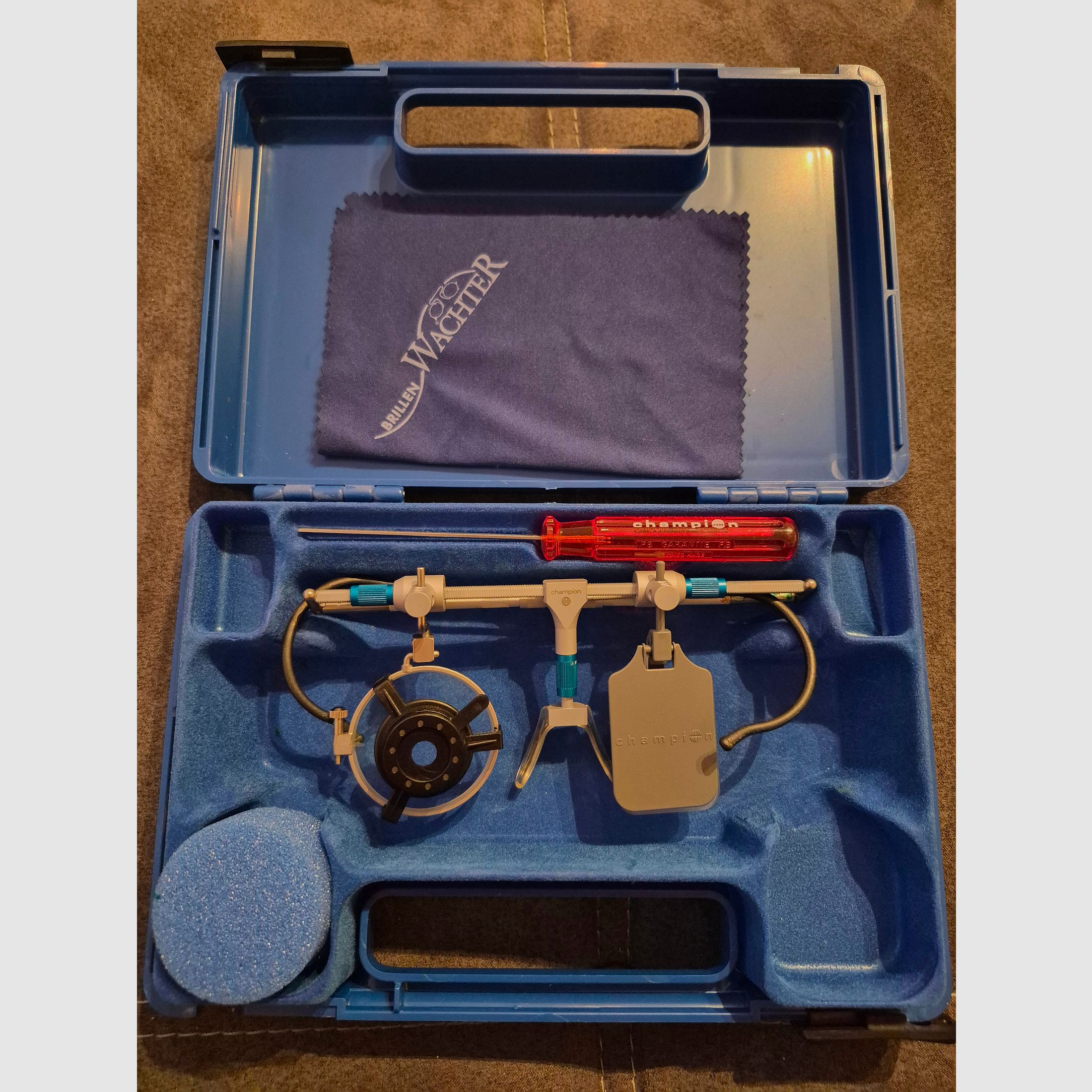 Occhiali da tiro Champion Campione Olimpico con diaframma iris 42mm