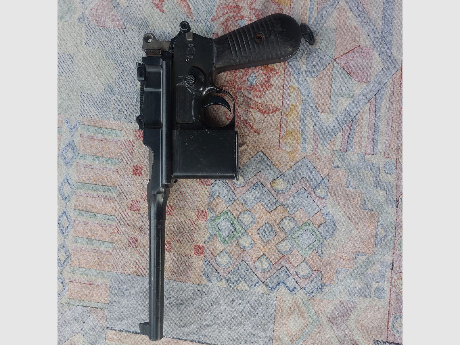Mauser C 96 / 912 Reihenfeuer stillgelegt in 7.63 Mauser