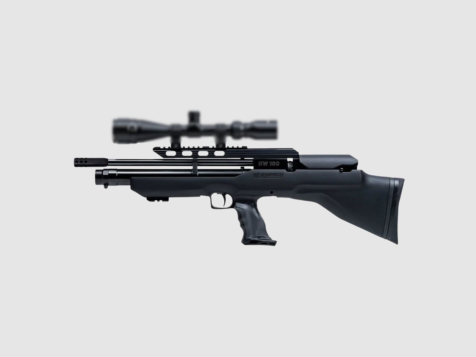 Weihrauch HW 100 BP caliber 4.5mm / 410mm barrel length with full stock #Year of manufacture 2023