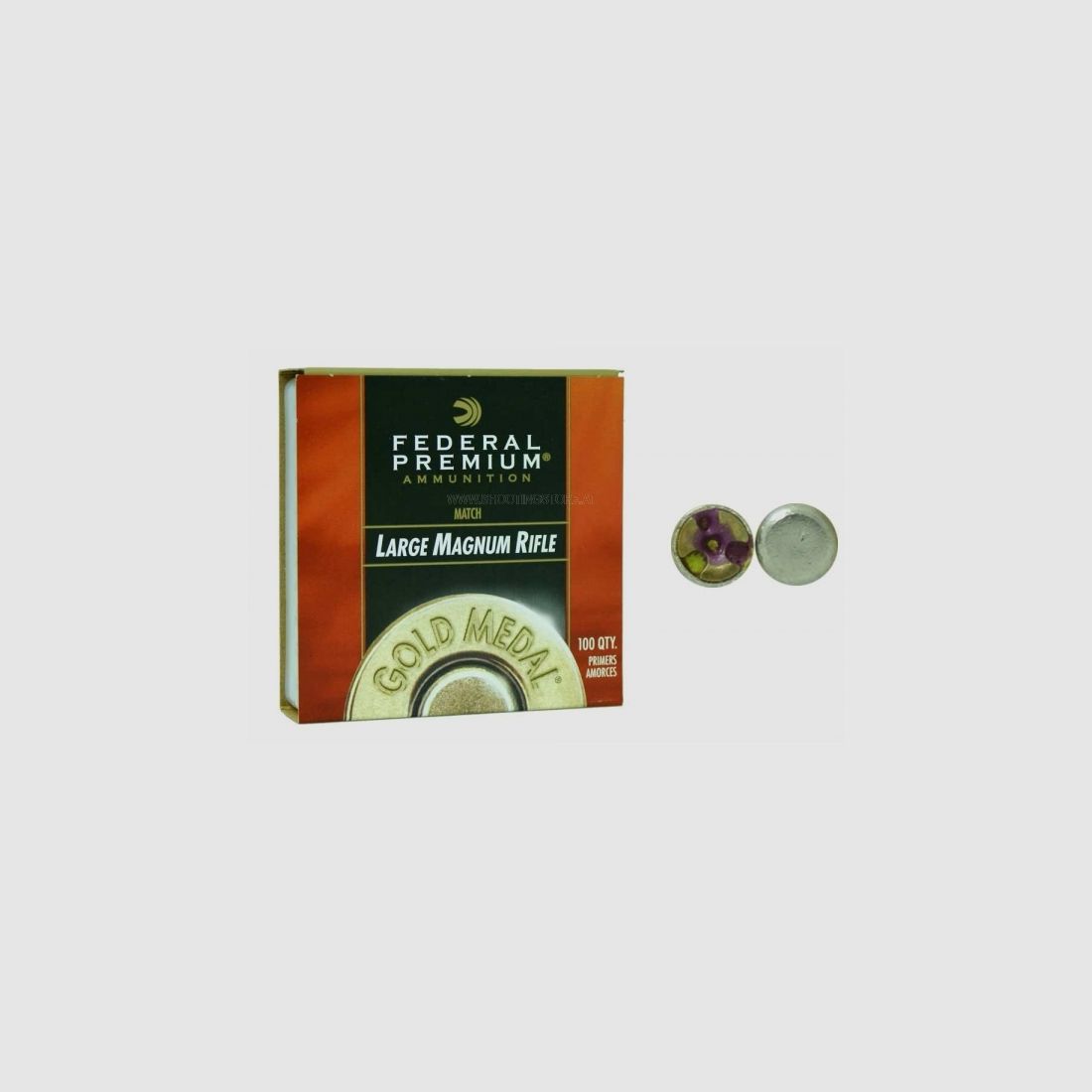 FEDERAL 215 GM LARGE RIFLE MAGNUM MATCH ZÜNDHÜTCHEN 1000 STK