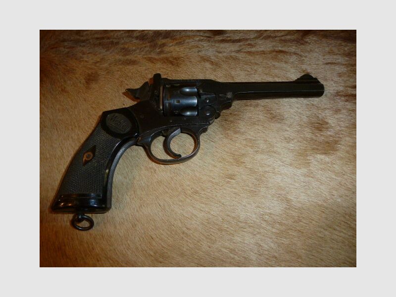 Webley & Scott Mark IV.38, 5'' Lauf, gestempelt BSAP