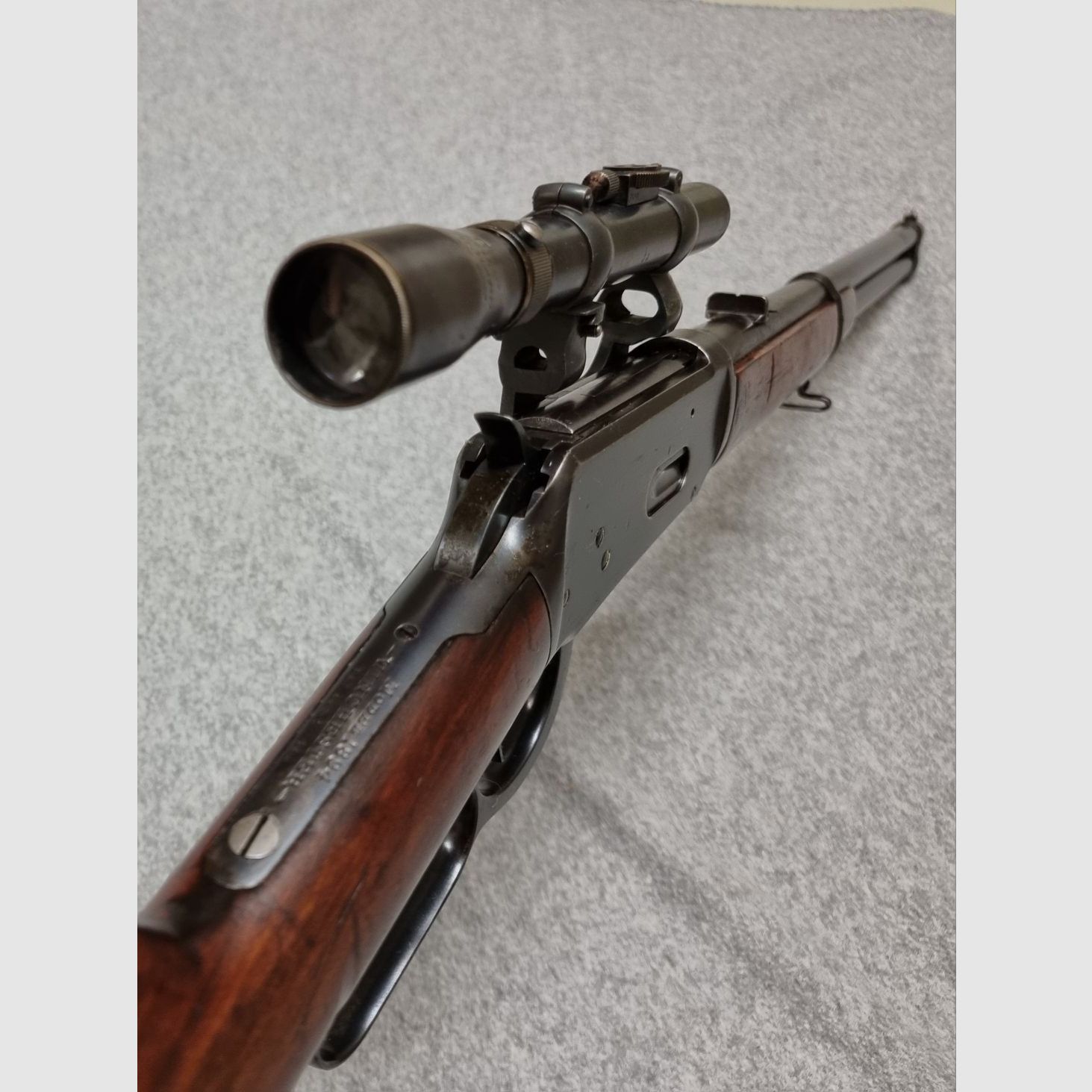 Original WINCHESTER 1894 - Year of manufacture 1898! Scope sniper rifle hunting - set trigger