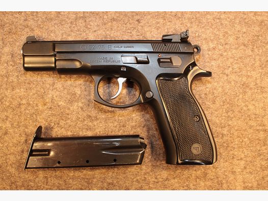 CZ 75 B mit verstellbarer Visierung.