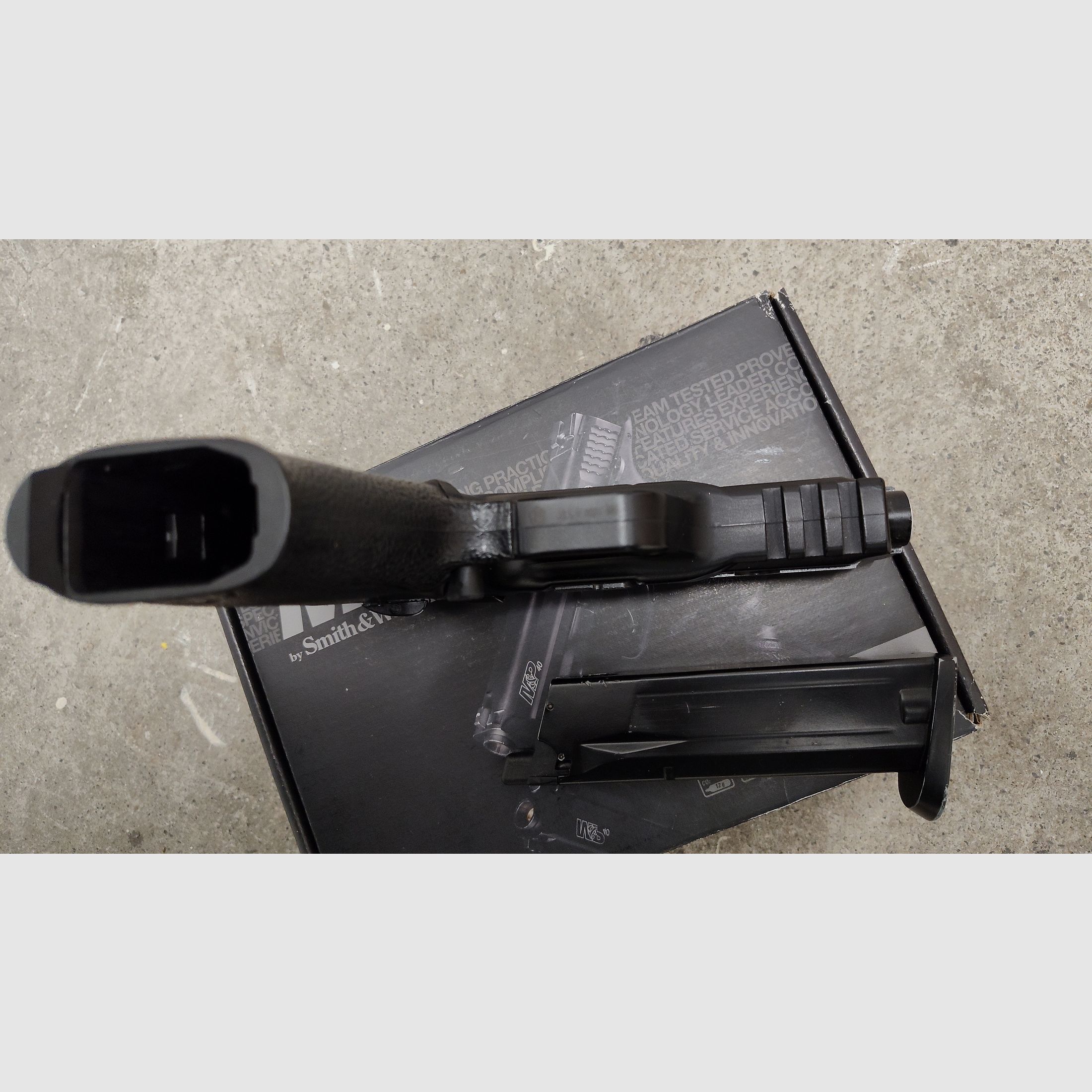 Smith&Wesson M&P 40 TS Blowback SCHWARZ, CO2 Airsoft 6mm BB