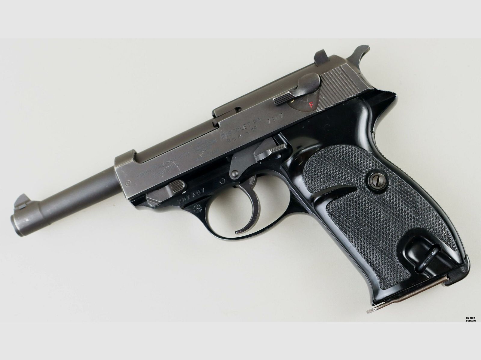 Pistola Manurhin Walther mod. P1 Berlín Policía cal. 9×19 matr. 237307, imagen 2 de 8