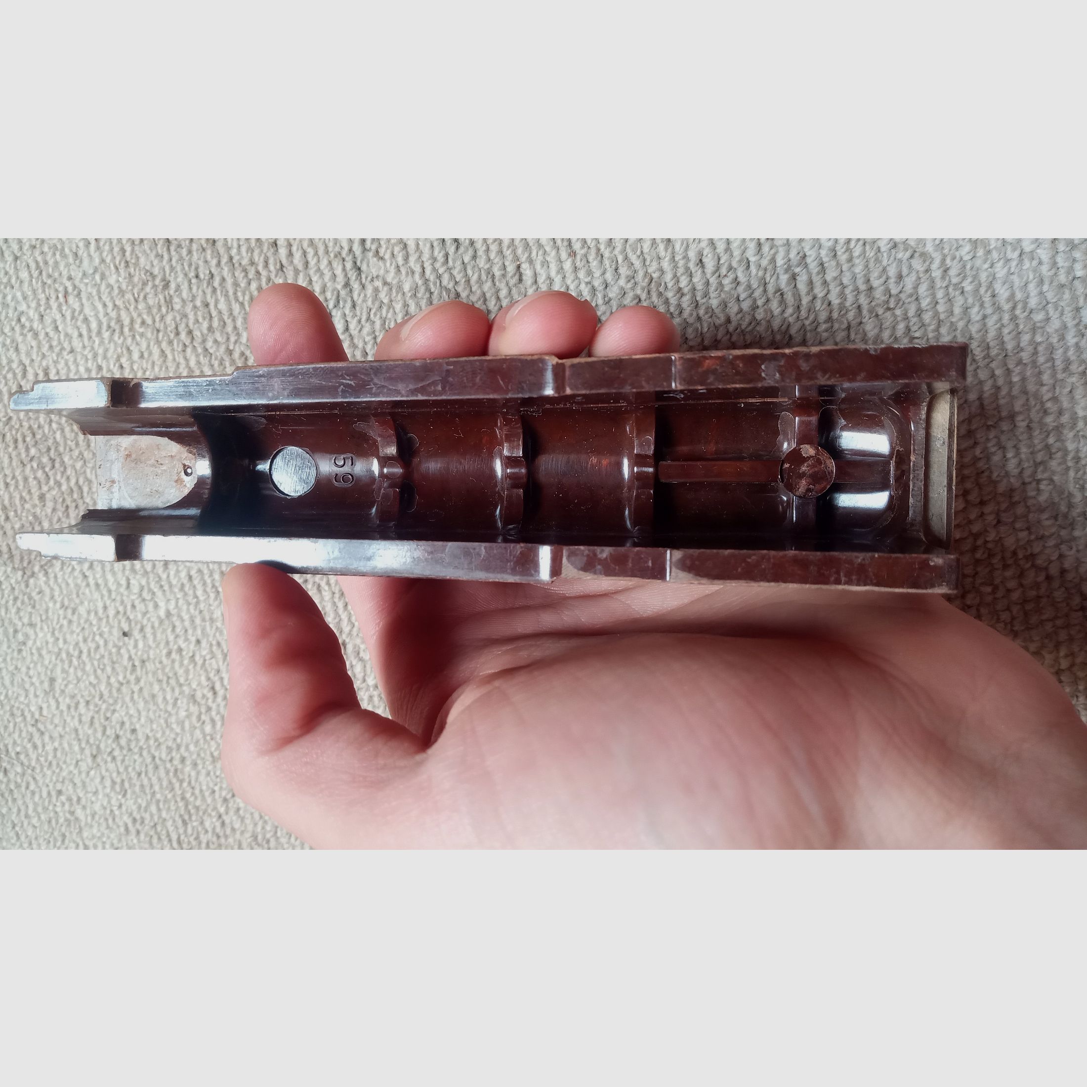 Ostdeutsche AKMS MPi Handschutz Garnitur für AKM und AK74 Bakelit und Plaste // mittelbar Einbau auch NEDI SDM Type 56 möglich