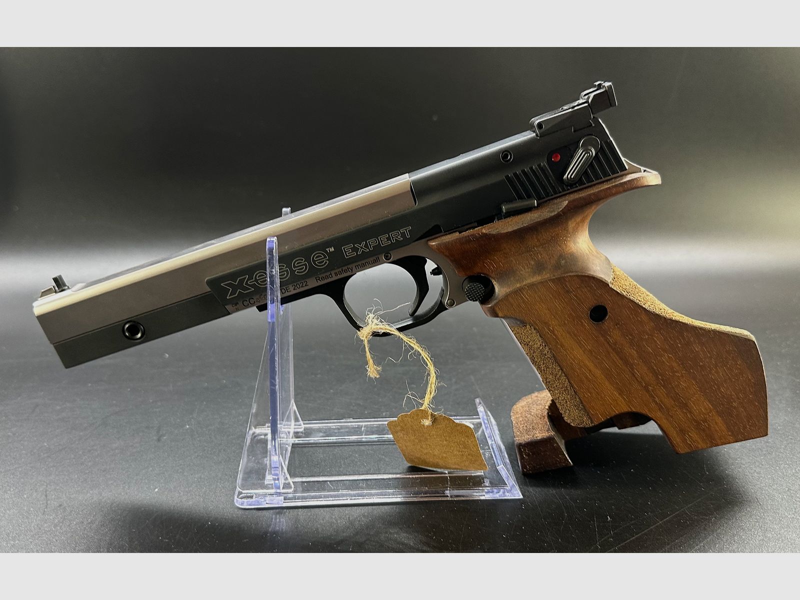 Demonstration weapon Hämmerli semi-automatic pistol XESSE SF Expert Black .22 lr