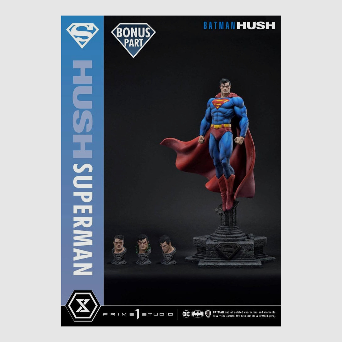 DC Comics Premium Masterline Series Statue 1/4 Batman: Hush (Comic) Superman Bonus Version 77 cm | 43365