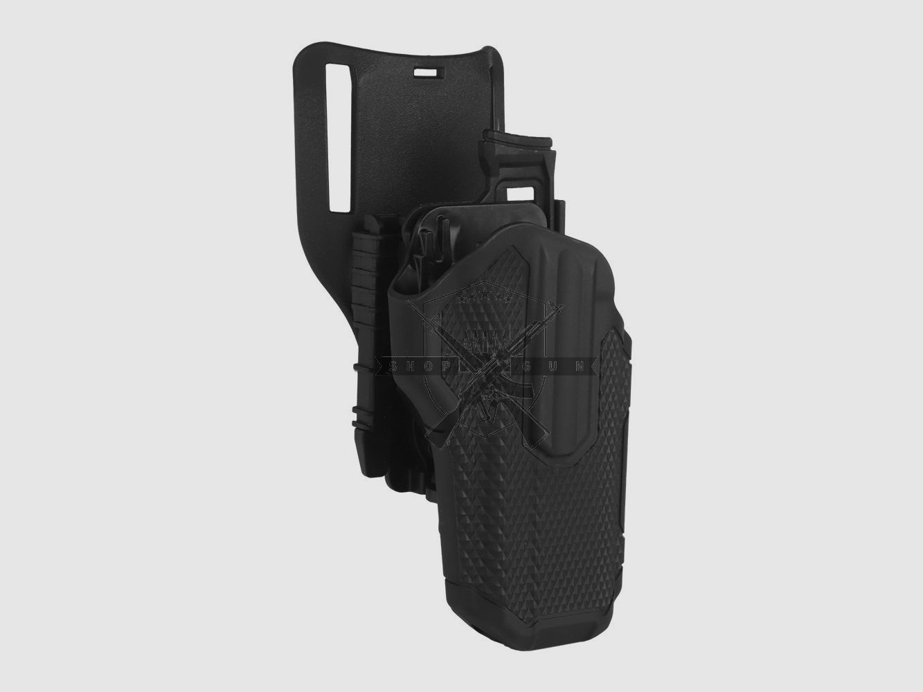 WOSPORT UNIVERSAL HARDCASE BELT HOLSTER (BK)