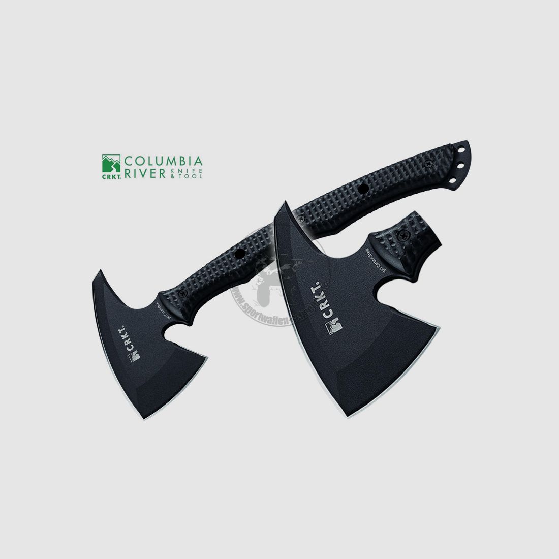 Axt CRKT Kangee T-Hawk Stahl SK-5 GesamtlĂ¤nge 34,9 cm Gewicht 692 g  (P18)