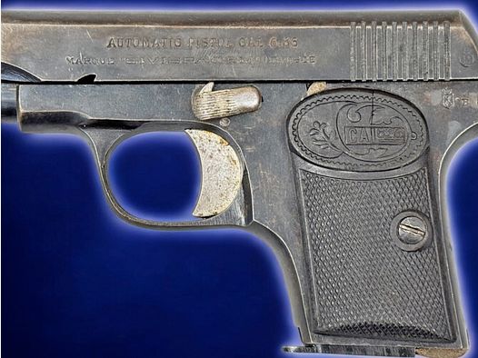 Sammlerpistole Salaverria, Ermua Mod. Sivisparcem Kal. 6,35 Browning