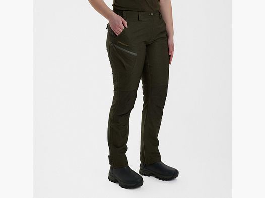 Deerhunter Lady Chasse Trousers Olive Night melange 42