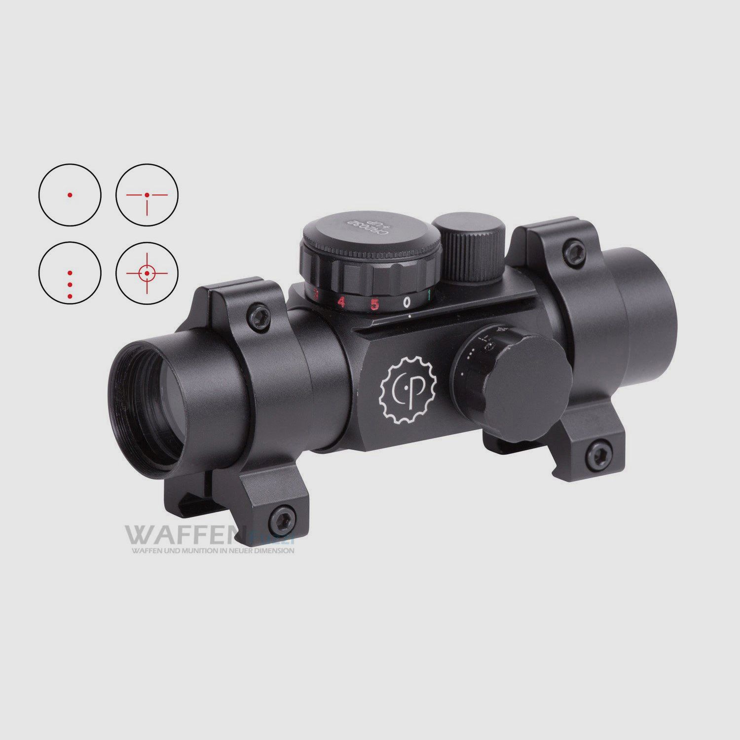 Punto Central Multi-Tac Visor de Punto Rojo 1x25