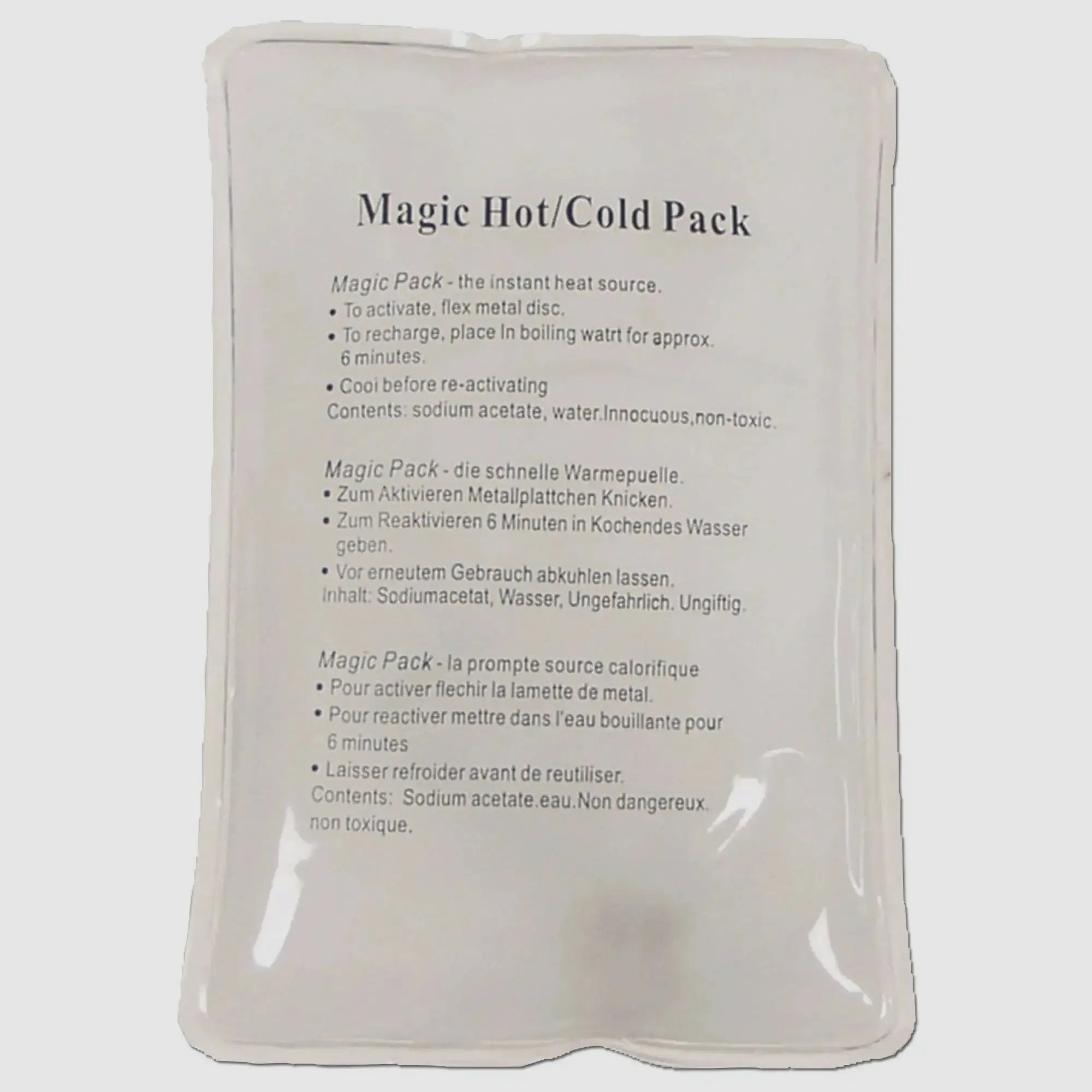 MFH MFH coussin chauffant réactivable transparent