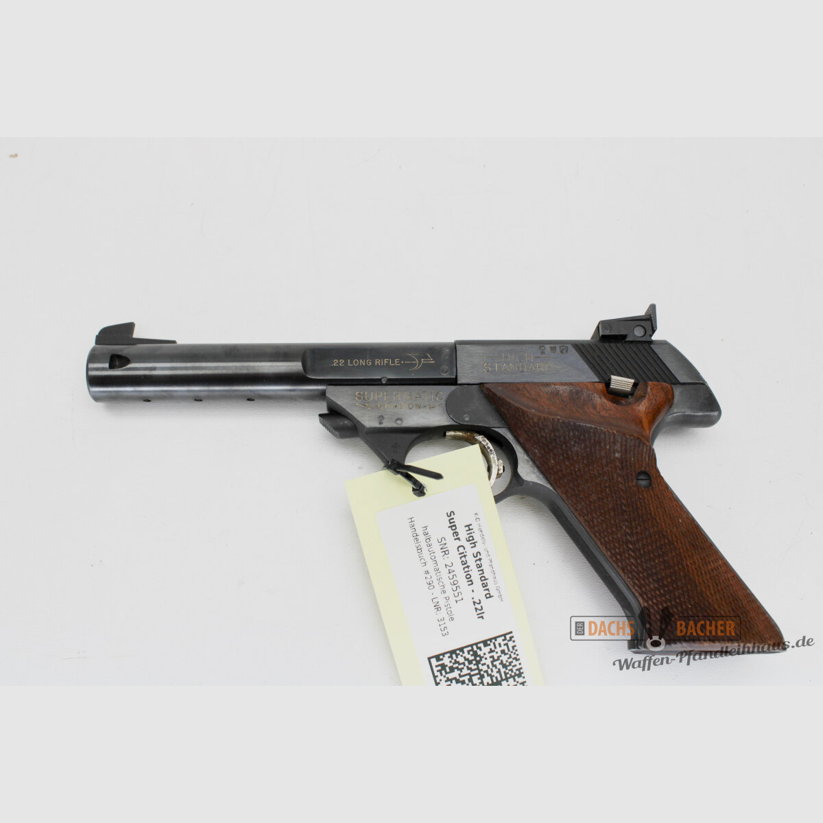 Pistole High-Standard Supermatic Citation Kal .22lfB