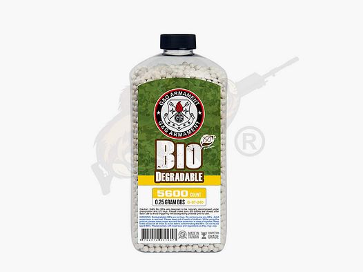 G&G Bio Precision Airsoft 0.25g (5.600 Stück) diameter 5,95mm - Desert