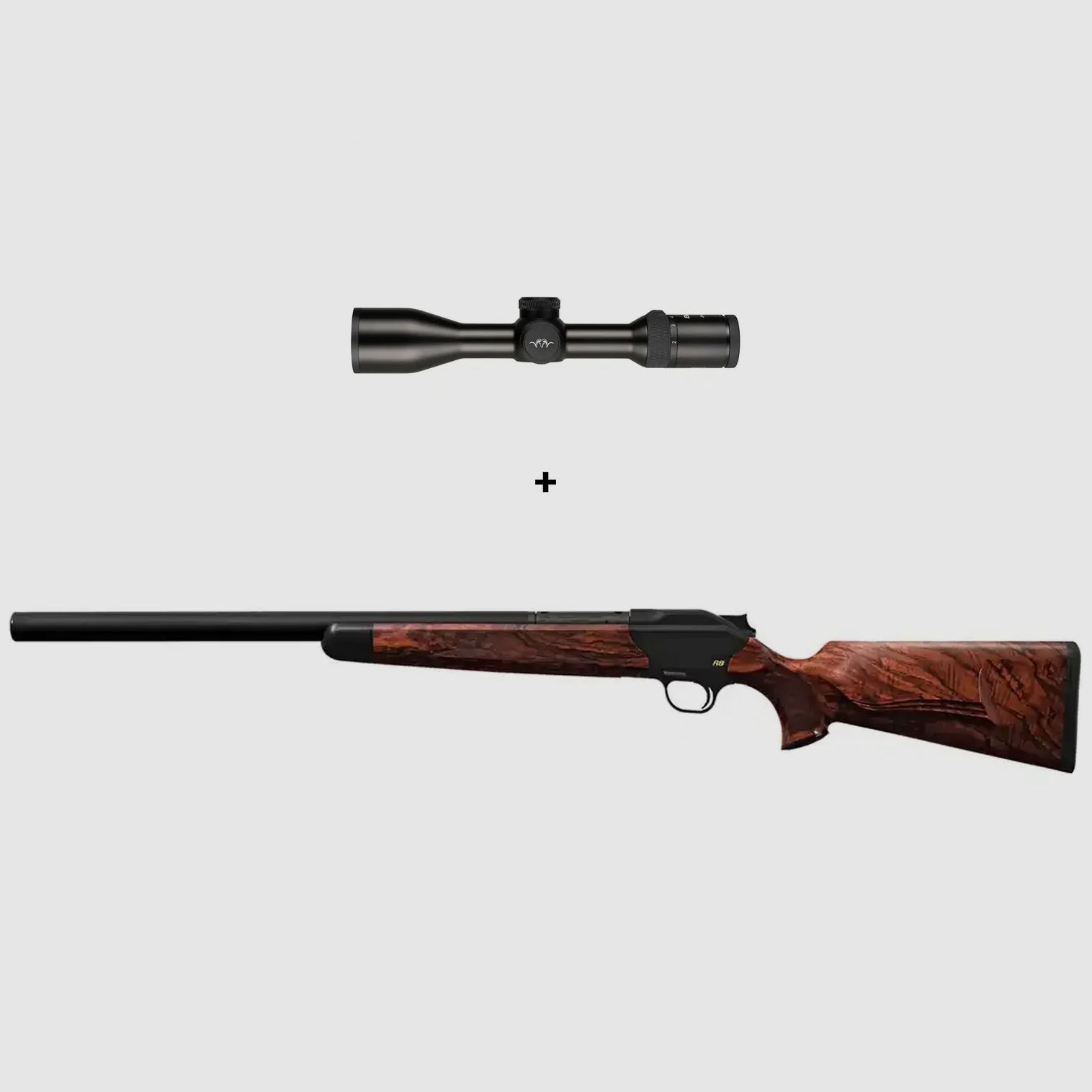 Paquete completo: Blaser R8 Silence .308 Win. + Blaser B2 2-12x50 ICS