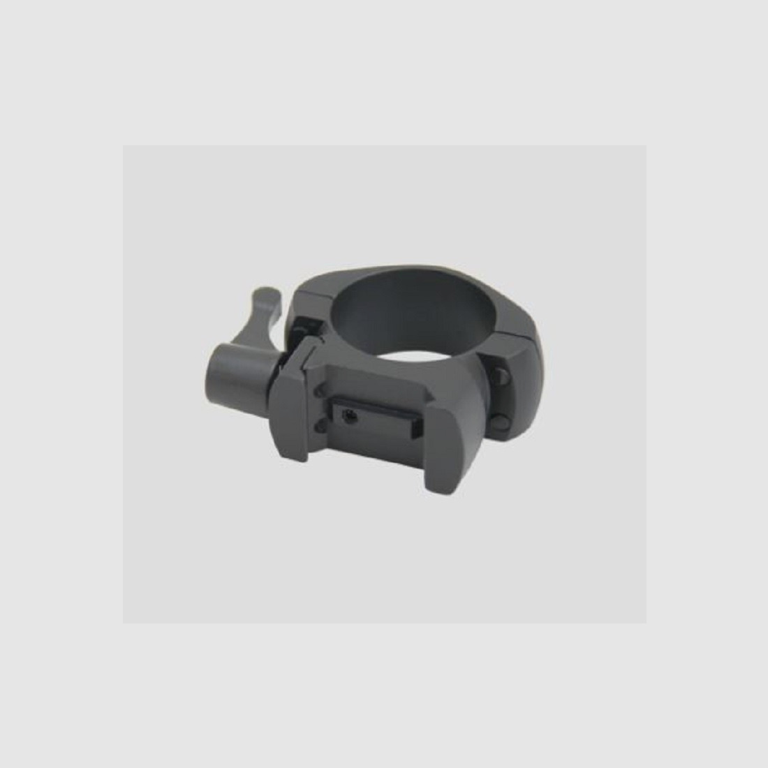 Hebel-Stahl-Zielfernrohr-Montage-Ringe für Picatinny/Weaver - Ringe: = 30,0 mm und BH 15 mm - UVP 49,00 €