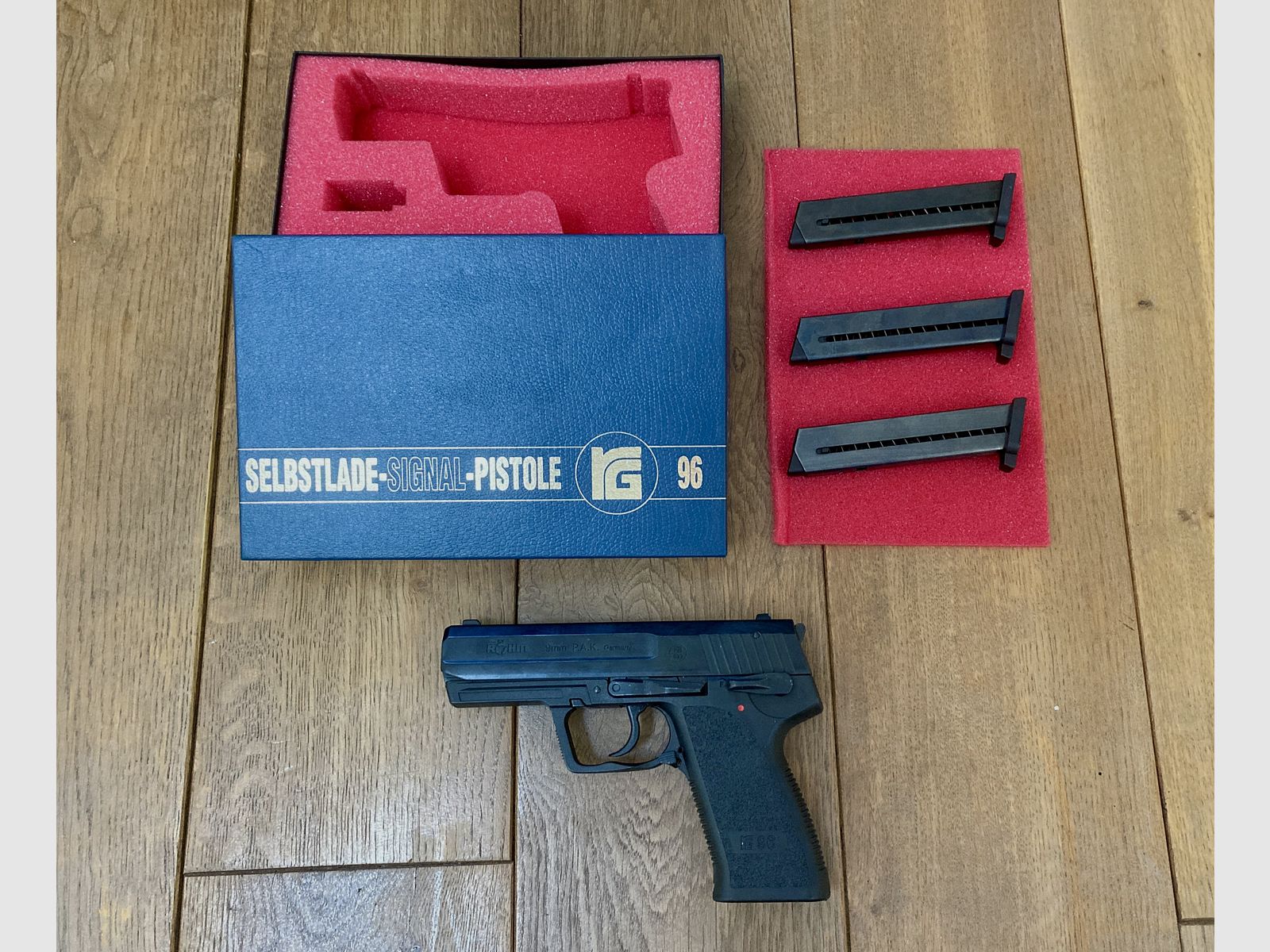 Röhm RG96 Schreckschusswaffe aus 1. Fertigung (selten / Sammlerstück / originale Röhm Fertigung)