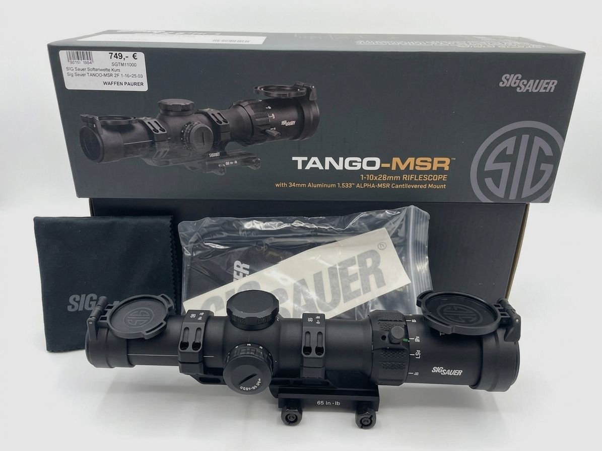 SigSauer Sig Sauer TANGO-MSR | 1-10x28 | MSR BDC10 SFP